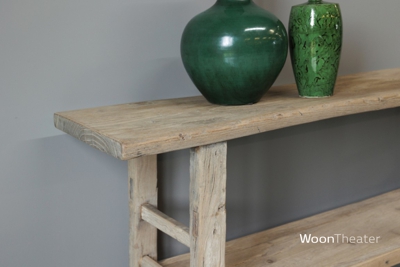 Wandtafel met plank landelijke stijl