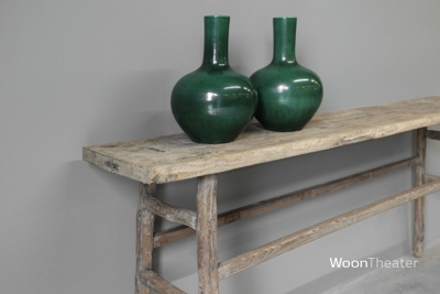 Wandtafel oud hout