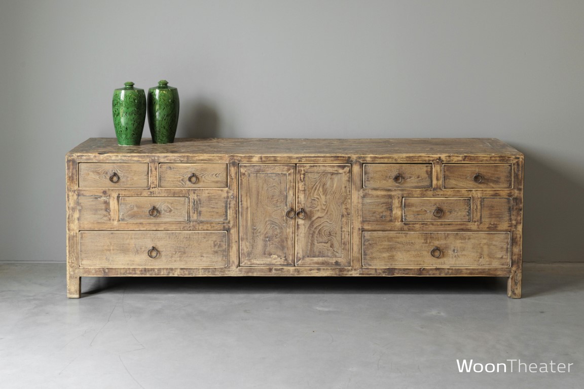 Oud tv dressoir | landelijke stijl