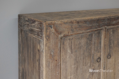 Strak landelijk dressoir | verweerd hout