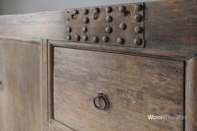 Strak landelijk dressoir | verweerd hout