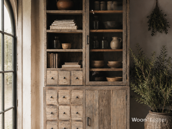 Grutterskast oud hout