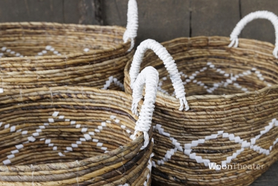 Handgemaakte mand Julia | 3 afmetingen | Bananenblad