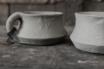 Waxinelichthouder met oor | Organic