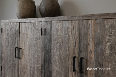 Dressoir 4 deuren | oud hout