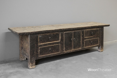 Origineel oud dressoir laag