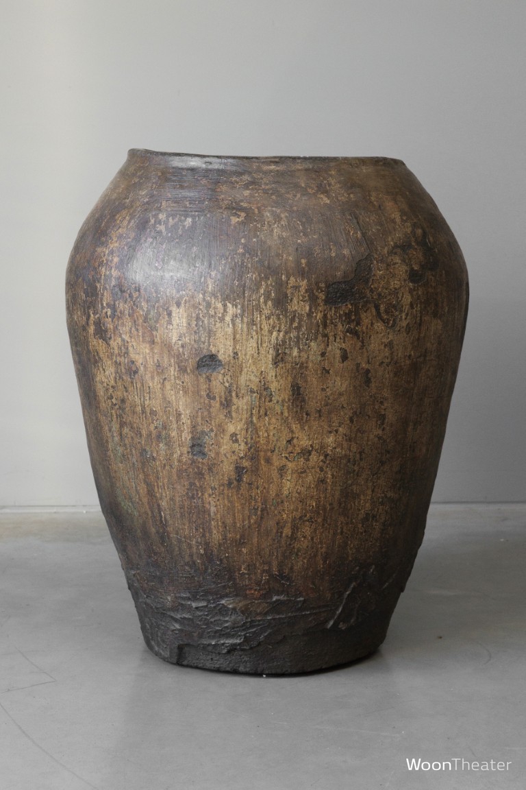 Unieke oude claypot | India