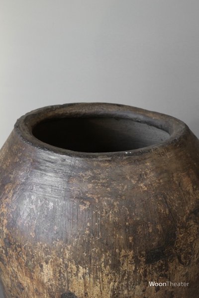 Unieke oude claypot | India