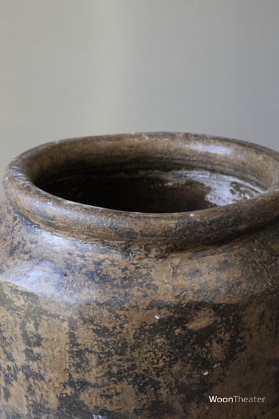 Unieke oude claypot | India