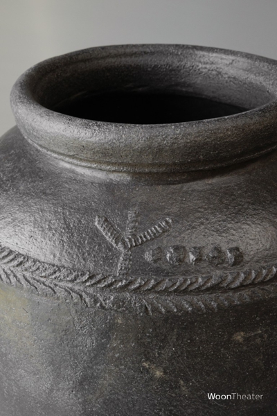 Unieke oude claypot | India