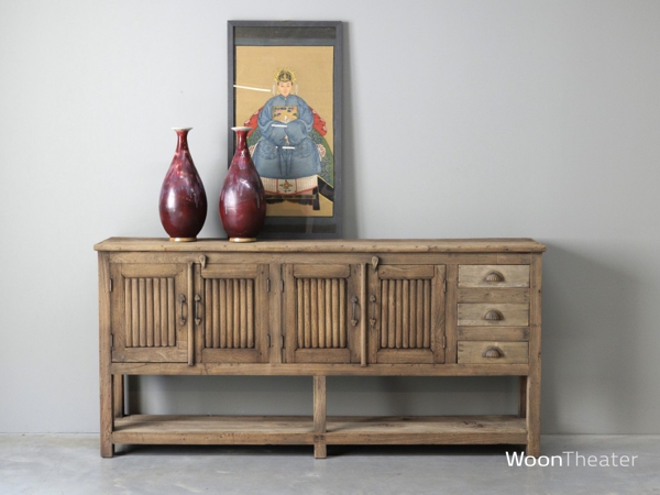 Oude wandtafel | rustiek