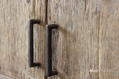 Hangend tv dressoir | oud rustiek hout