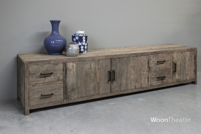 Rustiek breed tv-dressoir | Parijs