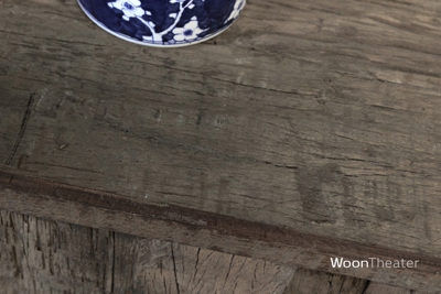 Stoer rustiek houten tv-dressoir | Monaco