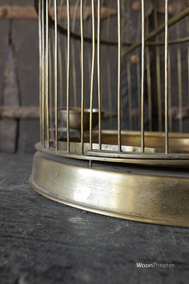 Brass vogelkooi | India