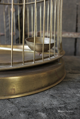 Brass vogelkooi | India