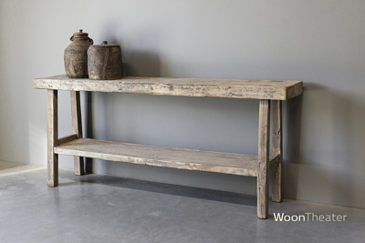 Oude wandtafel | landelijke stijl