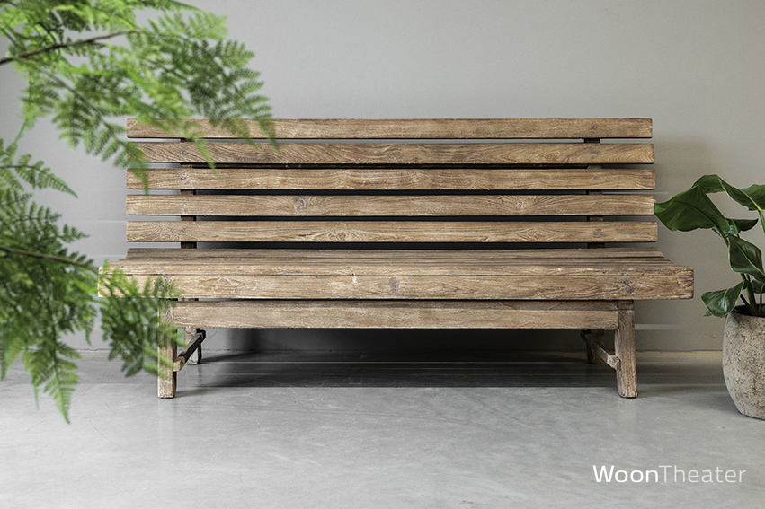 Origineel oude bank 