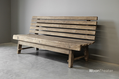 Origineel oude bank 