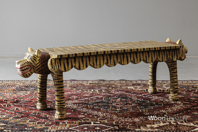 Origineel oud wandkleed | India