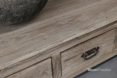 Oude tv tafel | rustiek verweerd