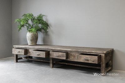 Origineel oude lage workmate tafel 