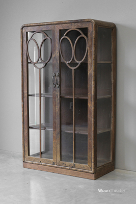 Origineel oude vitrinekast | Art Deco