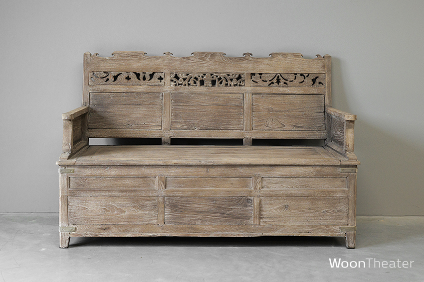 Origineel oude klep bank 