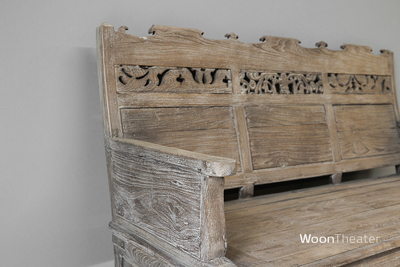 Origineel oude klep bank 