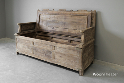 Origineel oude klep bank 
