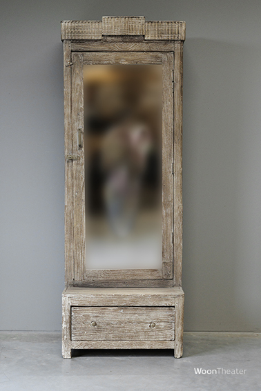 Origineel oude spiegelkast 
