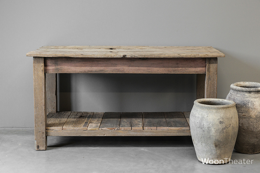 Origineel oude presentatie tafel | rustiek