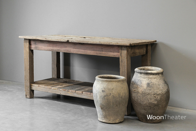 Origineel oude presentatie tafel | rustiek