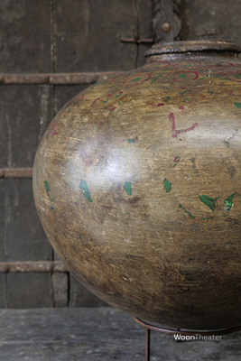 Unieke oude Tribal pot | India