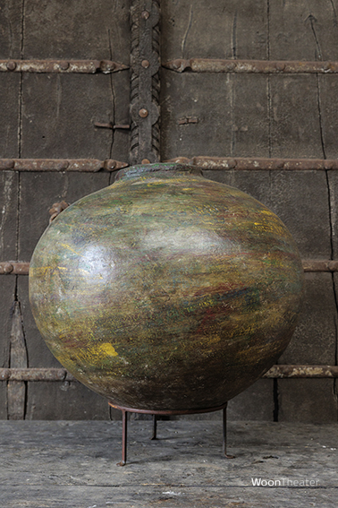 Unieke oude Tribal pot | India