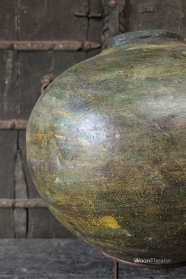 Unieke oude Tribal pot | India
