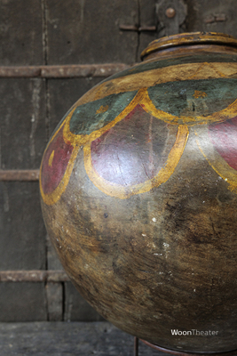 Unieke oude Tribal pot | India