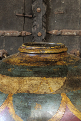 Unieke oude Tribal pot | India