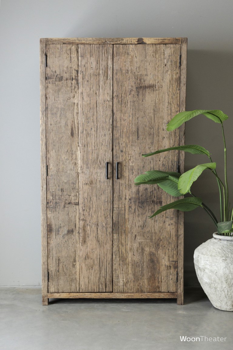 2-deurs kast Mexico | Rustiek oud hout