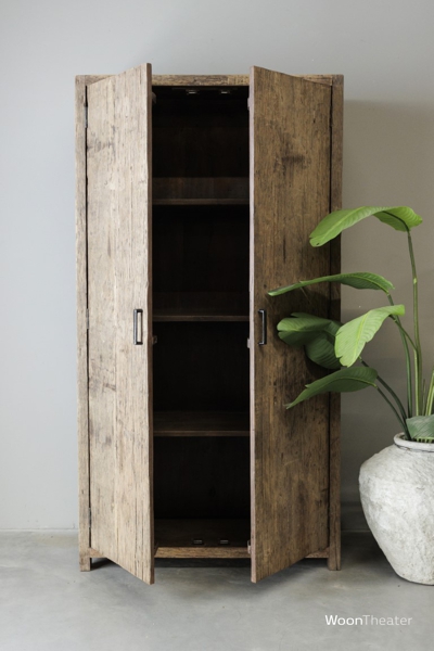 2-deurs kast Mexico | Rustiek oud hout