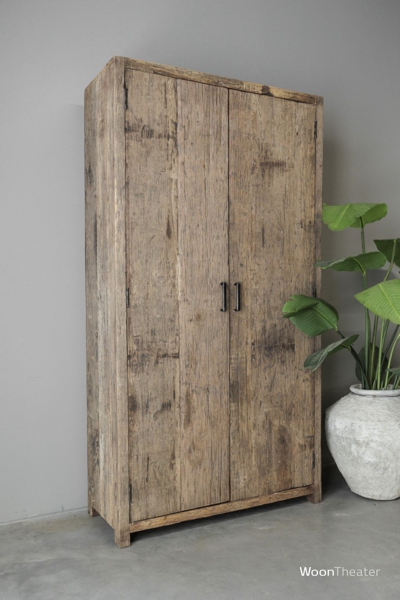 2-deurs kast Mexico | Rustiek oud hout