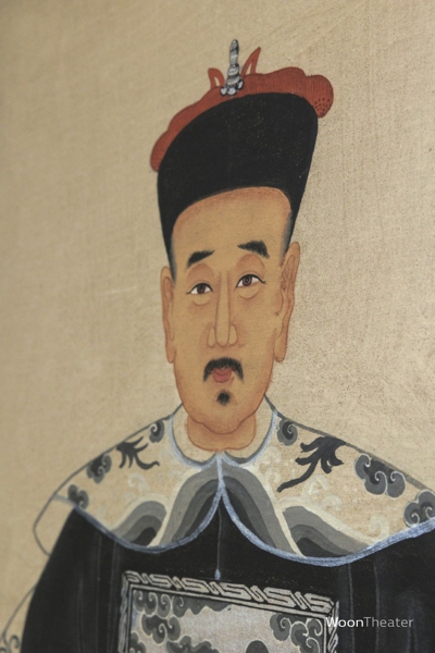 Wandpaneel Chinese man