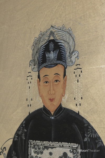 Wandpaneel Chinese vrouw