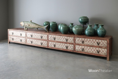 XL tv-dressoir | 8 lades | China