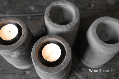 Waxinelichthouder L | Organic