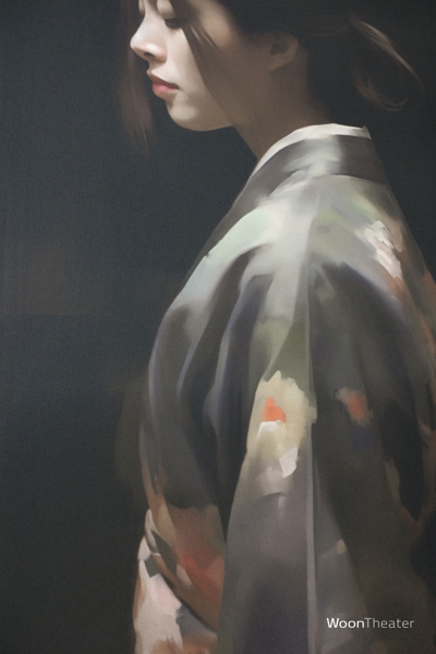 Wandpaneel doek | Kimono Tales