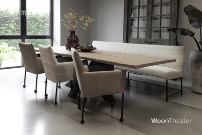 Eetkamerbank Milaan | handmade in Holland