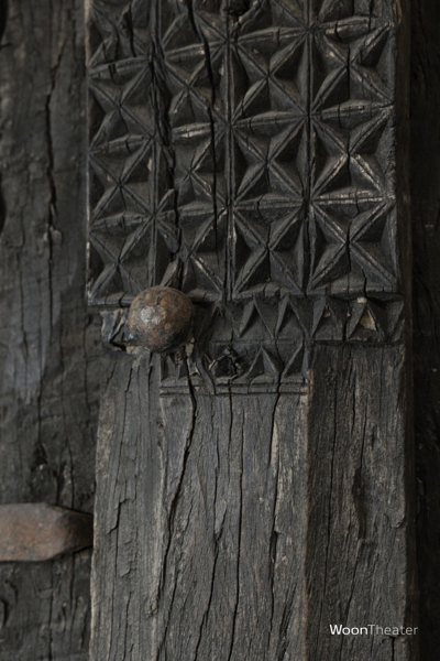 Origineel oude Naga deur | India