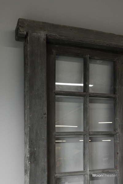 Origineel oud deurpui glas | India