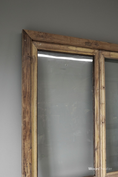 Origineel oud deurpui glas | India